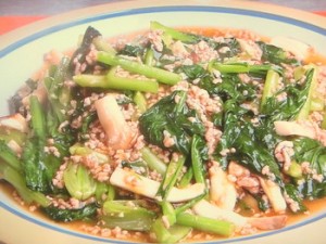 きょうの料理ビギナーズ 小松菜とさけフレークの中華あえの作り方 中華レシピ 時短 簡単おいしいレシピ
